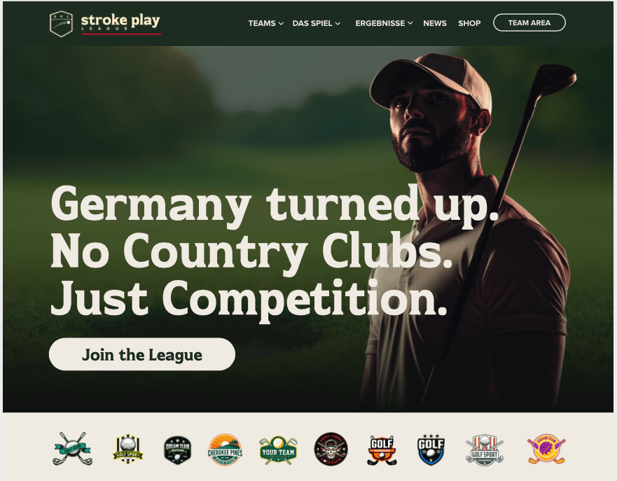 SPL Hero - Germany turned up. No Country Clubs. Just Competition.